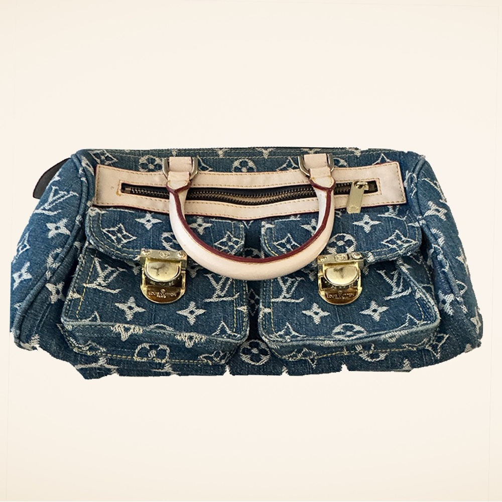 Monogram Denim Neo Speedy
